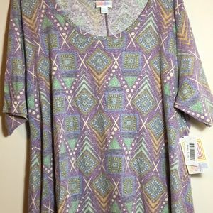 LulaRoe 2X Perfect T - NWT